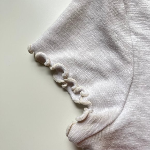 Madewell Baby Tee in Bright Ivory - Picture 7 of 8